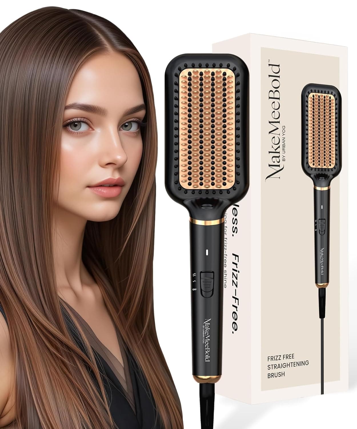 Make Me Bold Frizz Free Straightening Brush